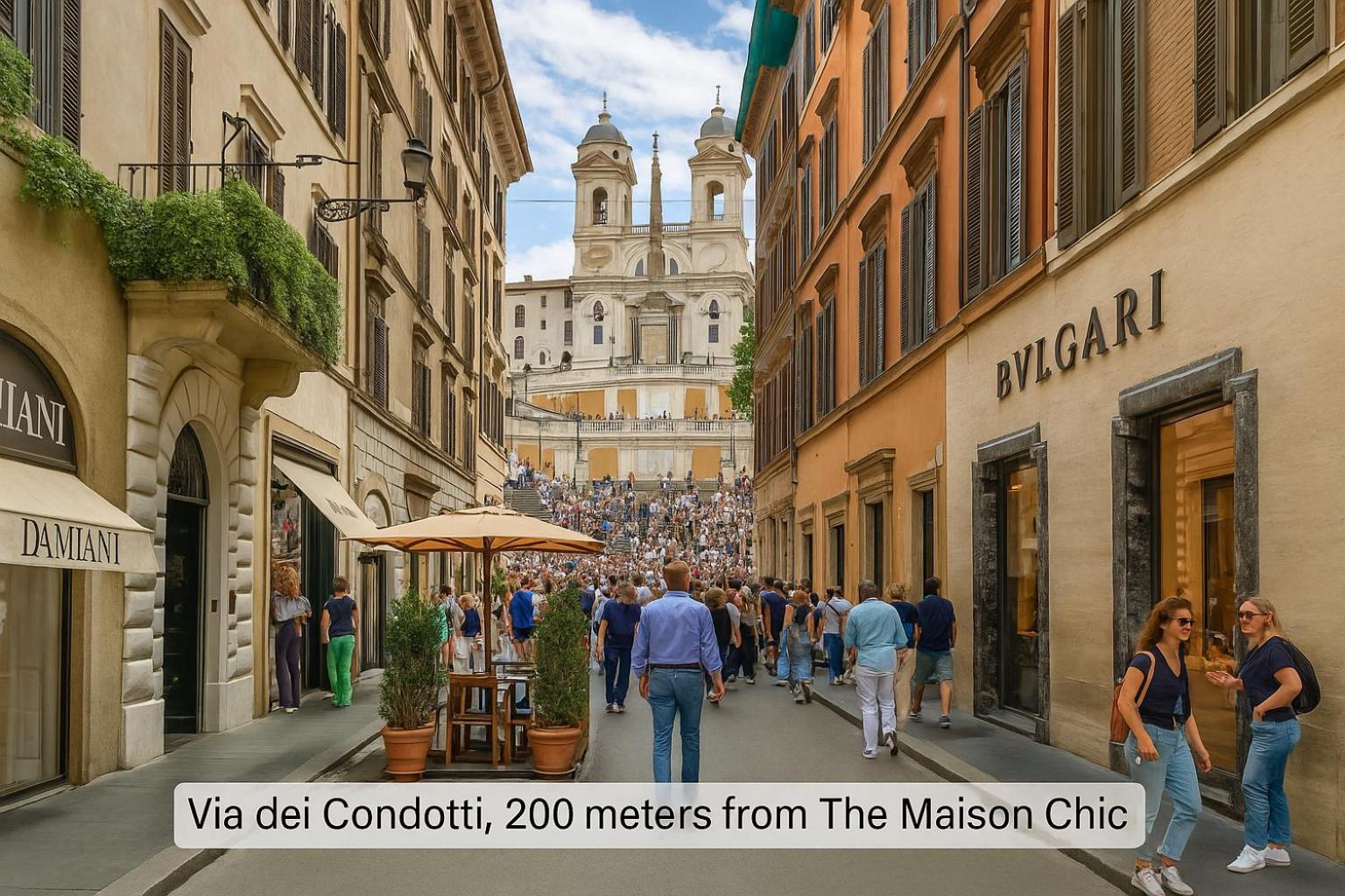 Maison Chic Spagna Two Řím Exteriér fotografie